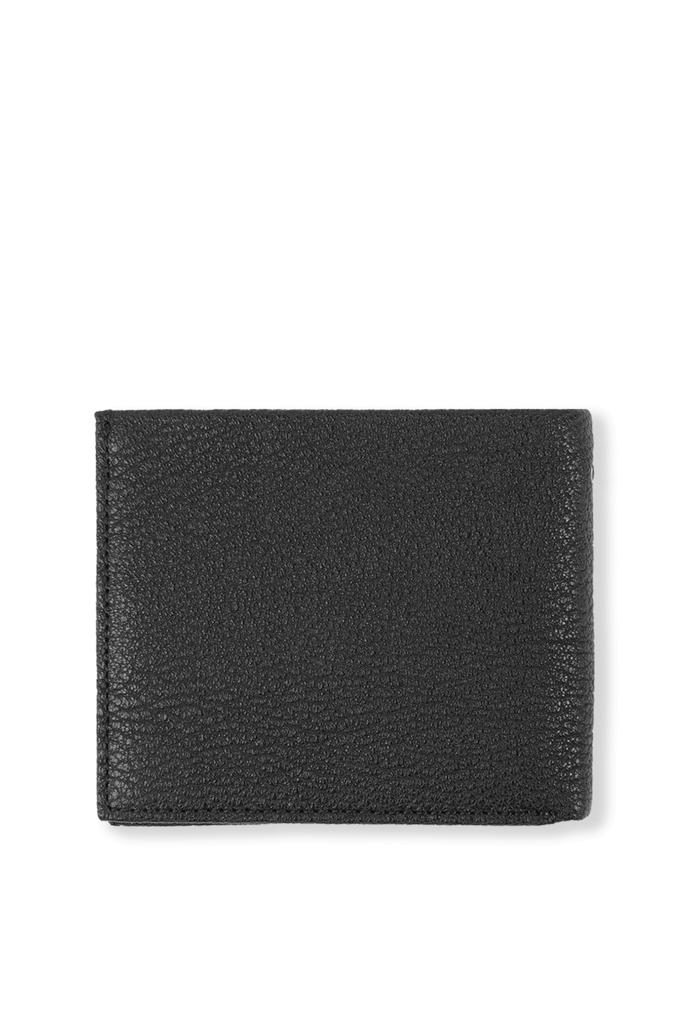 Grain Leather Billfold Wallet in Black CALVIN KLEIN