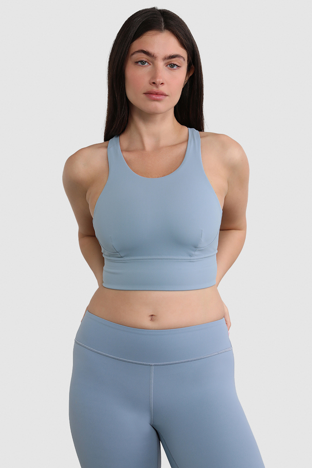 תמונת דוגמן קידמית של Wunder Train Long-Line Bra