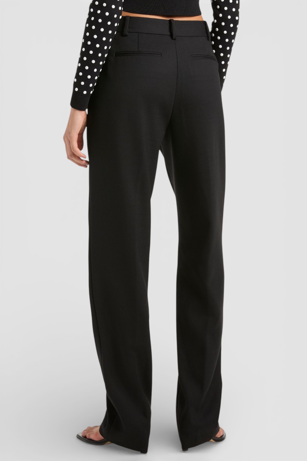 תמונת דוגמן אחורית של מכנסיים מחוייטים