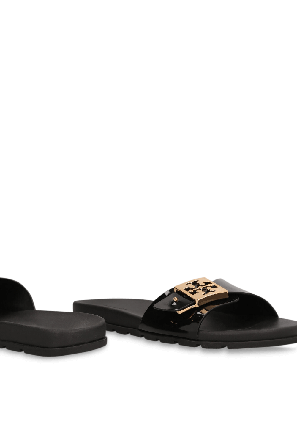 תמונת תקריב של כפכפי סליידס