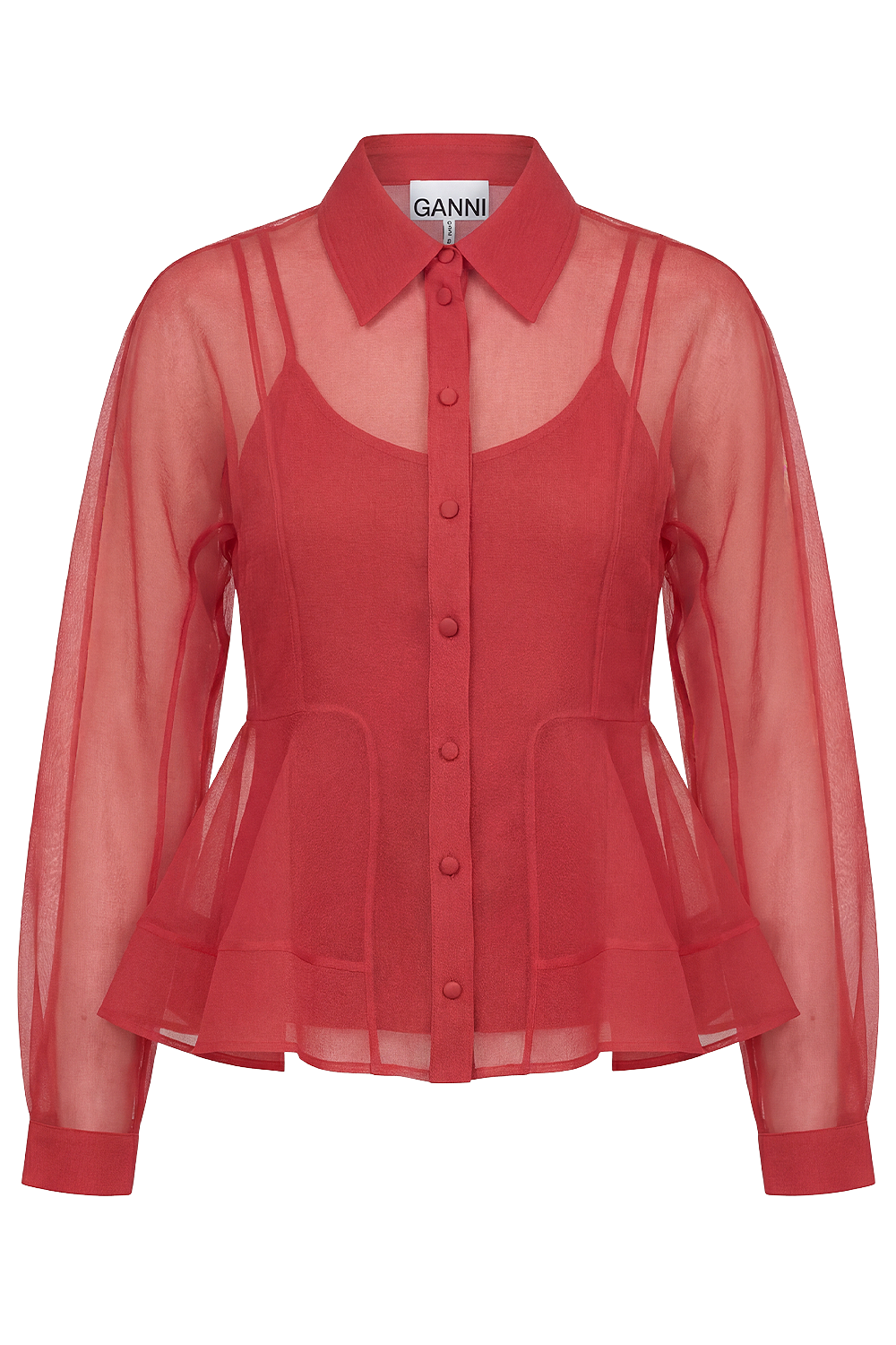 תמונה קידמית של חולצת פפלום