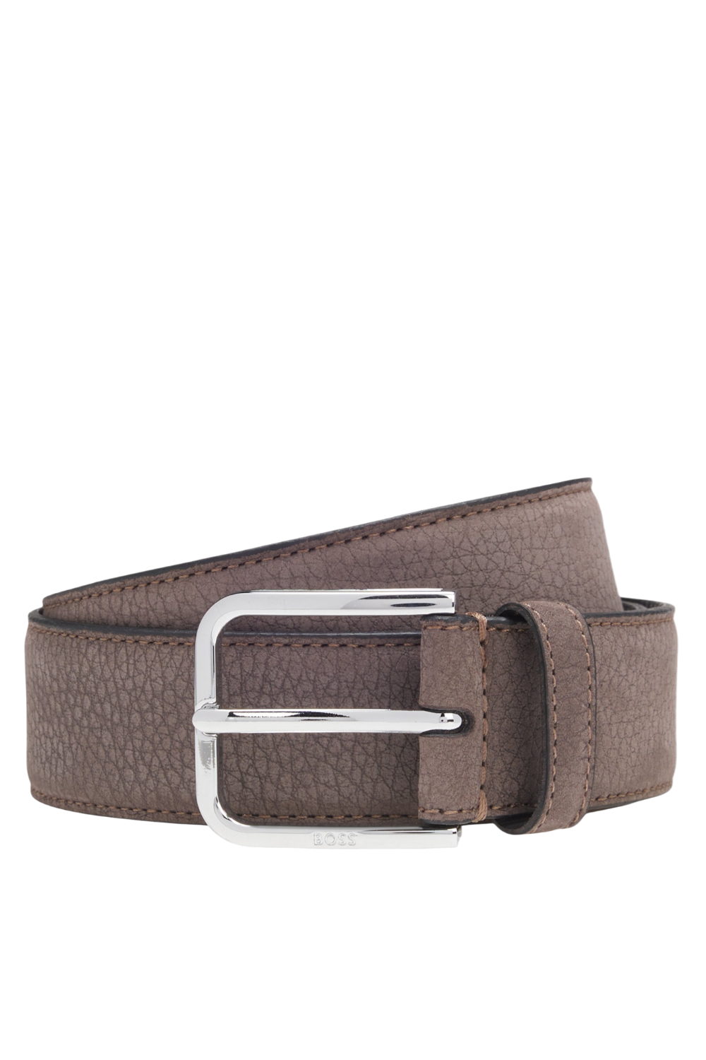 תמונה קידמית של חגורת עור