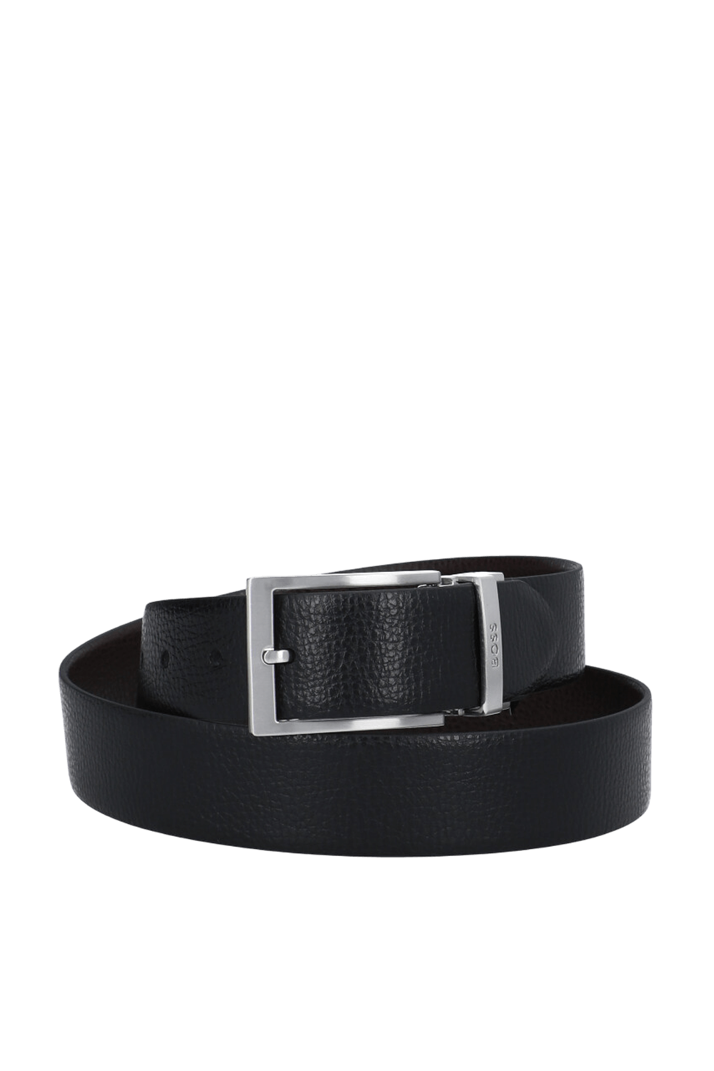 תמונה קידמית של חגורת עור