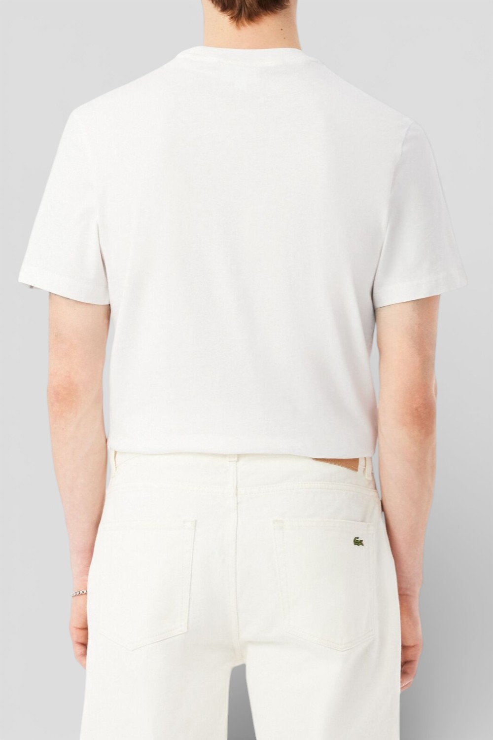 תמונת דוגמן אחורית של חולצת טי