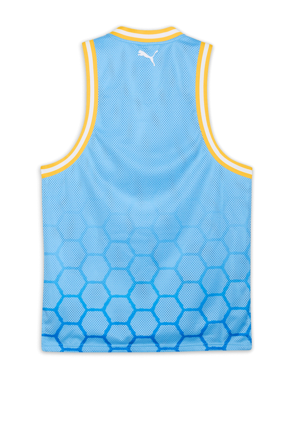 תמונה אחורית של גופיית כדורסל פומה הוופס × מנצ’סטר סיטי