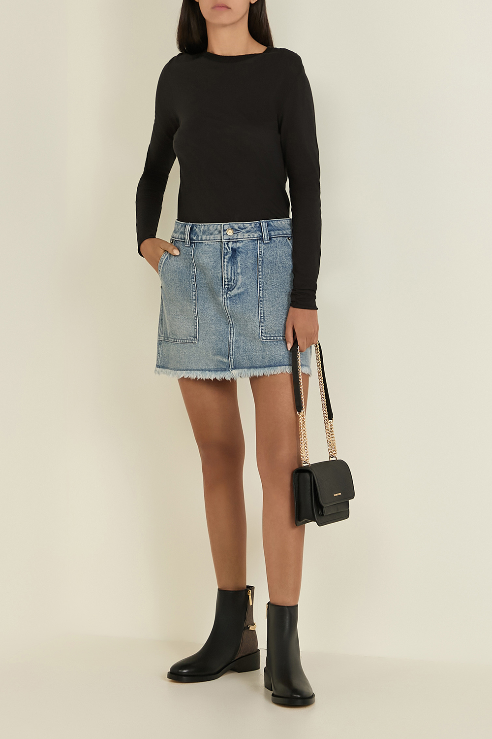 תמונת דוגמן קידמית של תיק קרוסבודי קלייר סמול