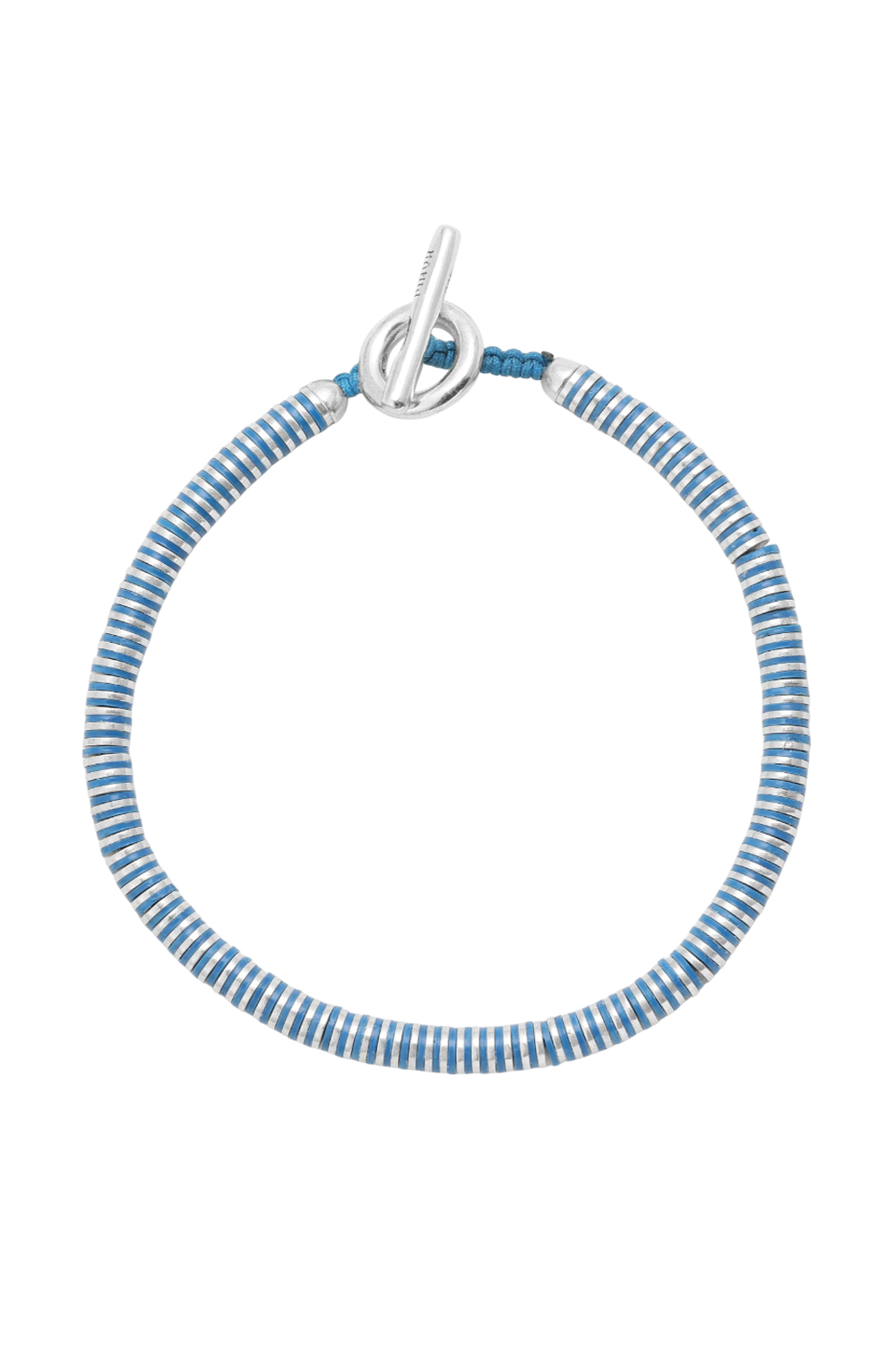 תמונה אחורית של צמיד חרוזים