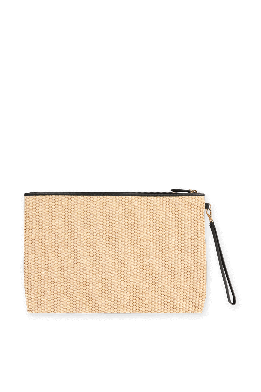 raffia clutch bag