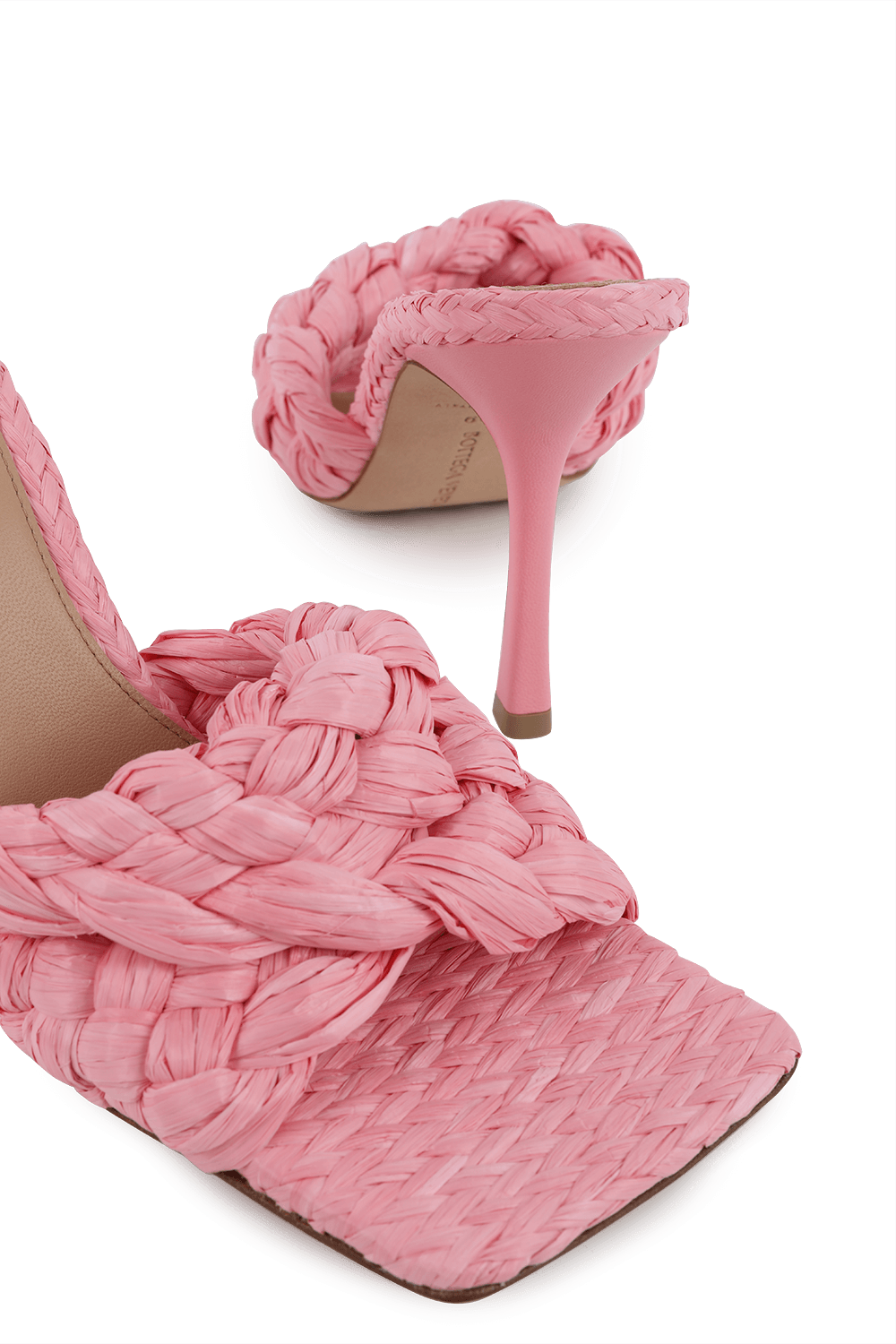 Stretch Sandals in Pink BOTTEGA VENETA