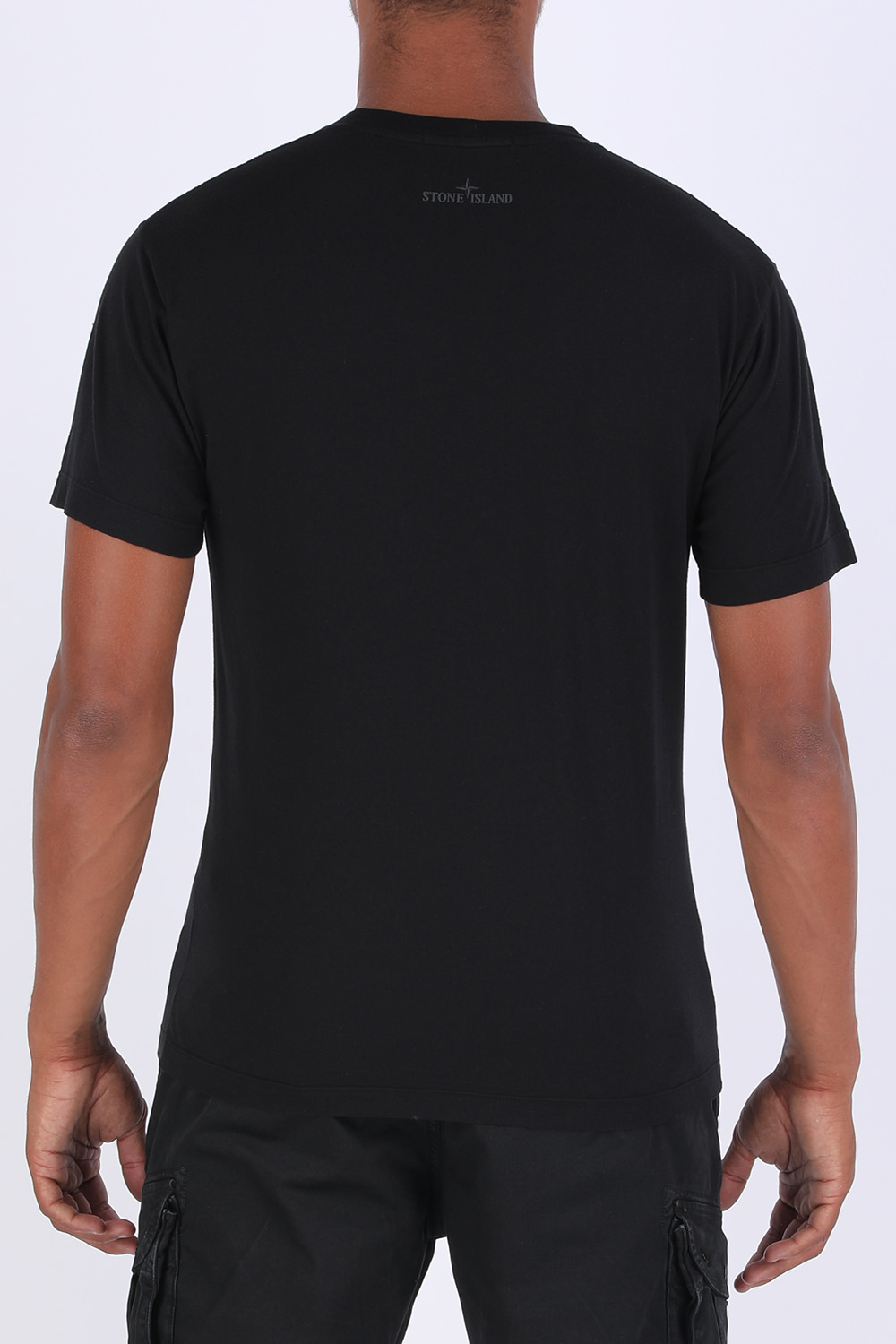 תמונת דוגמן אחורית של Pocket Logo T Shirt in Black