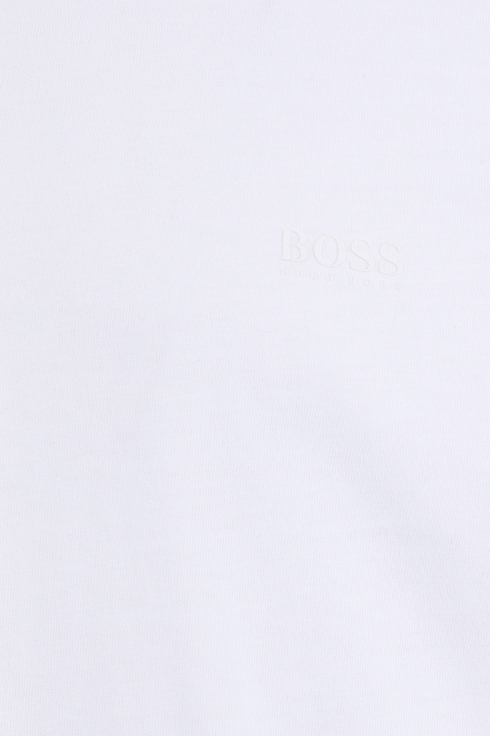 תמונה אחורית של חולצת טי לקו מכותנה