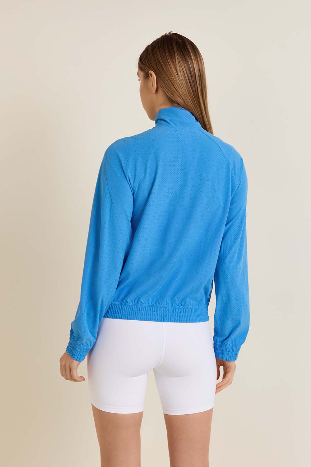 תמונת דוגמן אחורית של Adapted State Perforated Track Jacket