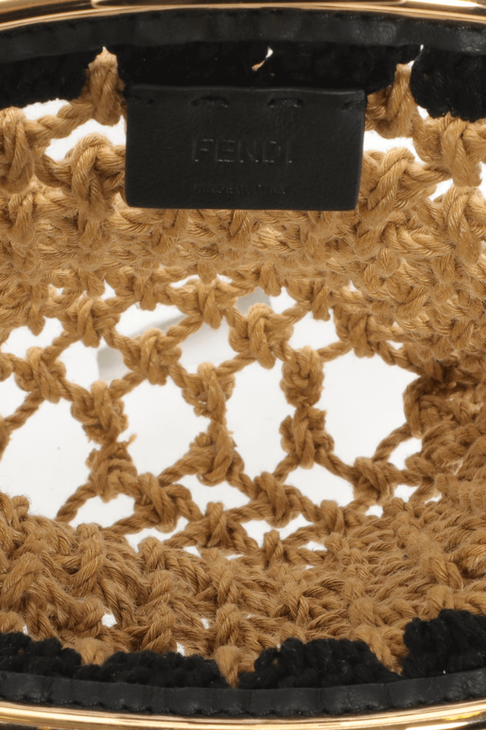 תמונת פנים של Baguette Phone Bag in Natural