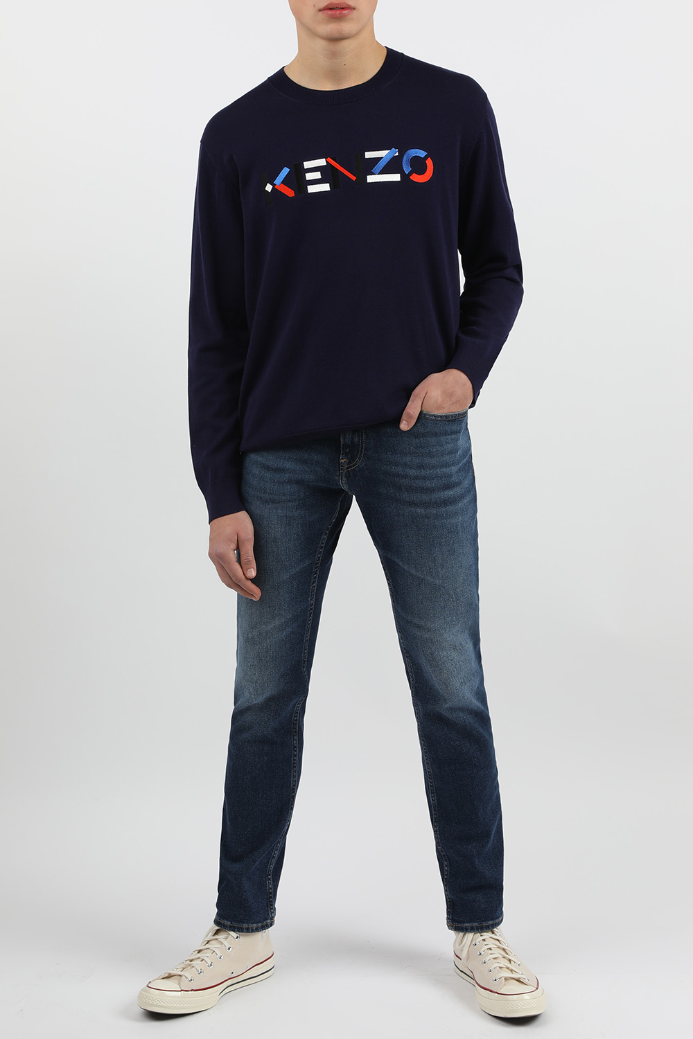kenzo logo sweater