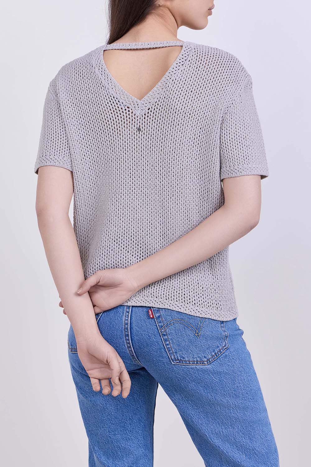 תמונת דוגמן אחורית של סריג