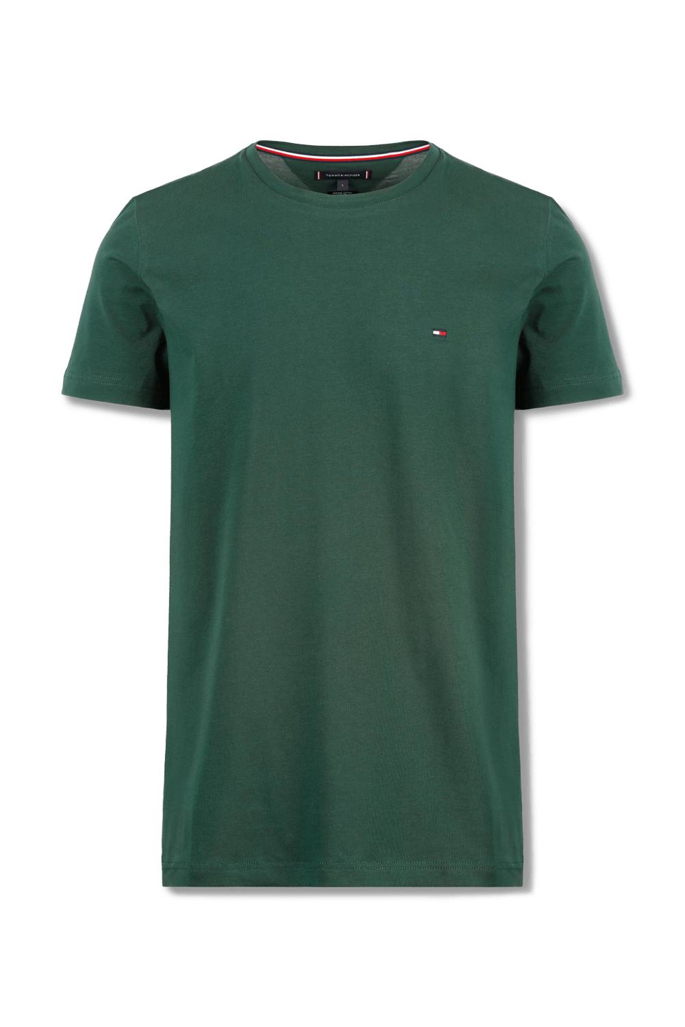 תמונה קידמית של Organic Cotton Slim Fit Tee in Pine Grove