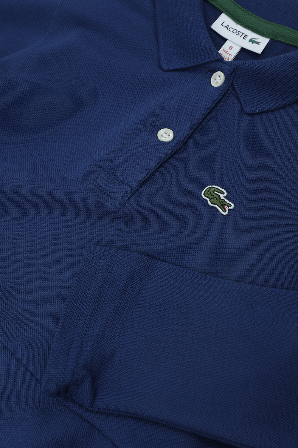 תמונה אחורית של שמלה עם צווארון פולו - גילאי 3-12