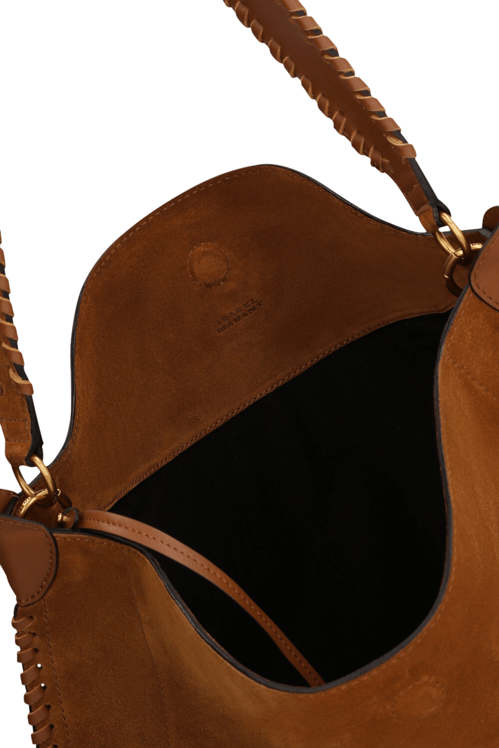 תמונת פנים של תיק כתף אוסקן מון מעור רך