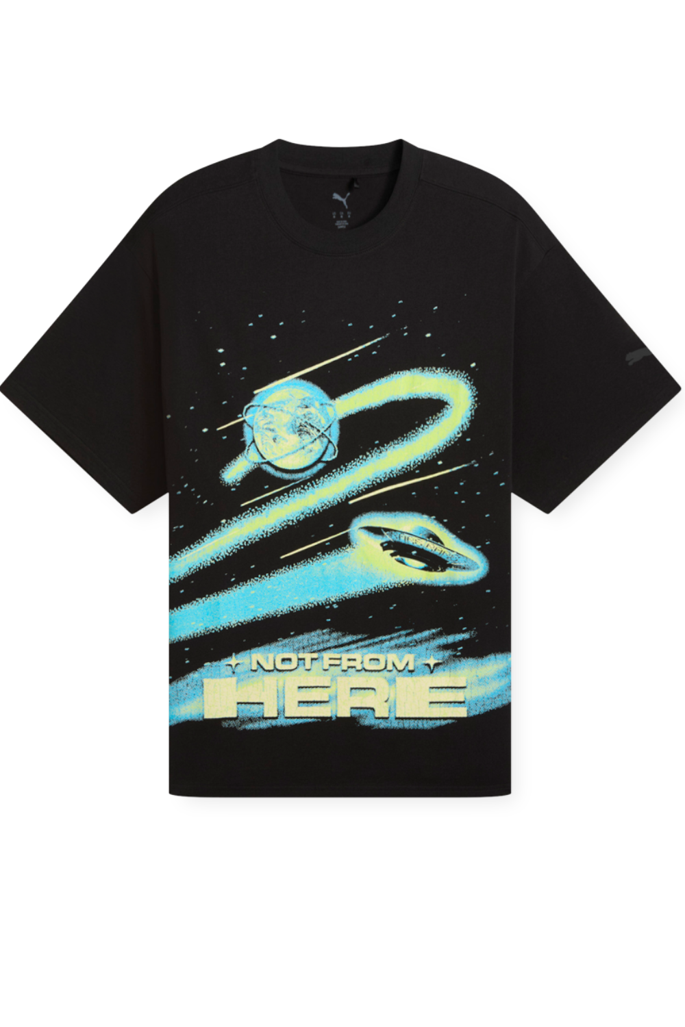 תמונה קידמית של פומה X מלו חולצת טי אוברסייז