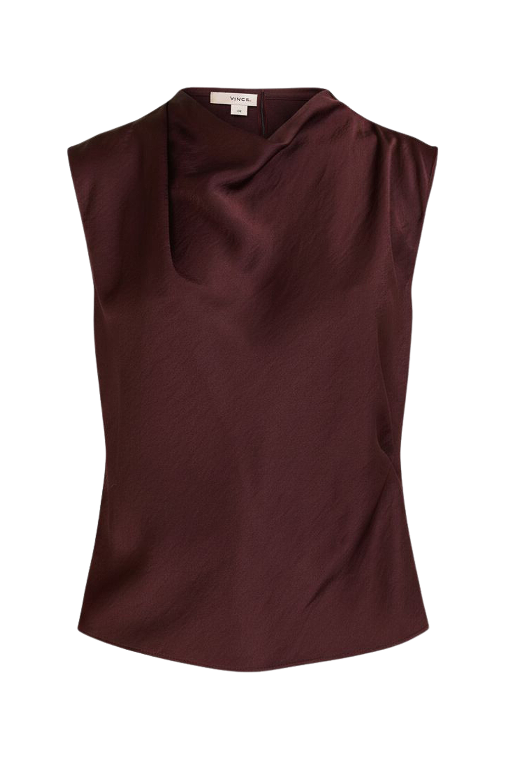 תמונה קידמית של גופיית סאטן