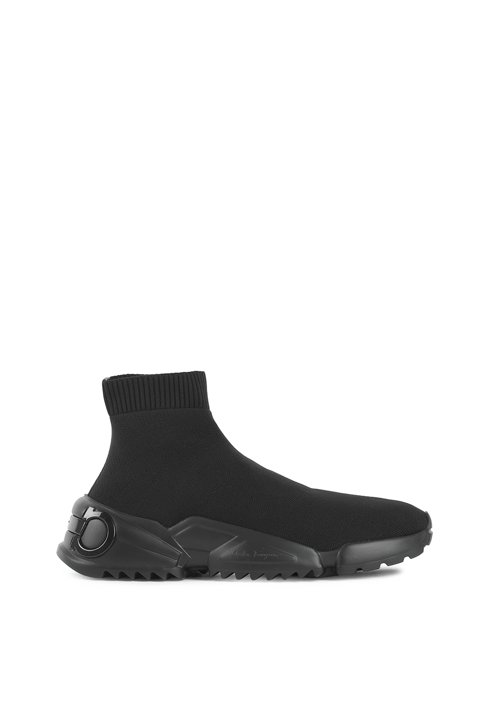 תמונה קידמית של Raquel 2 Sock Sneakers in Black