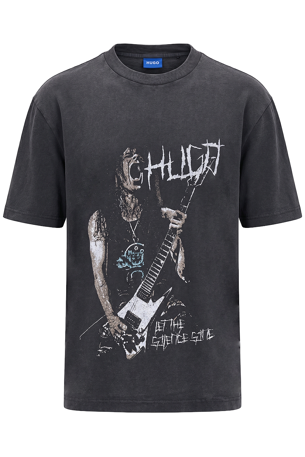 תמונה קידמית של חולצת טי בגזרה ישרה