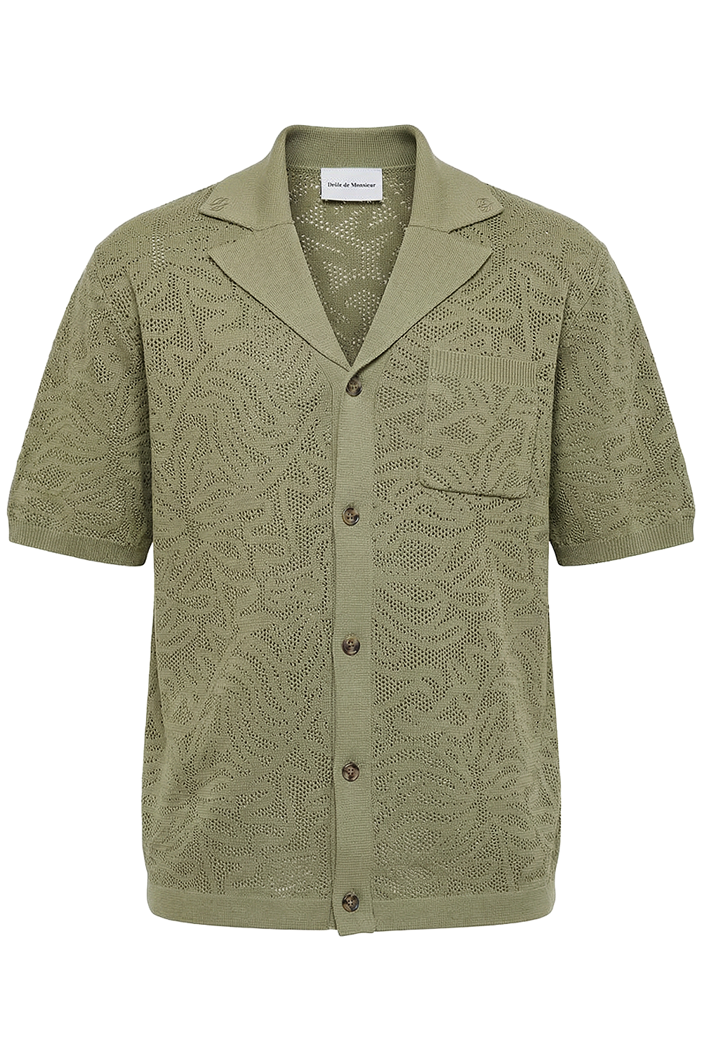 תמונה קידמית של חולצת טי בגזרה משוחררת