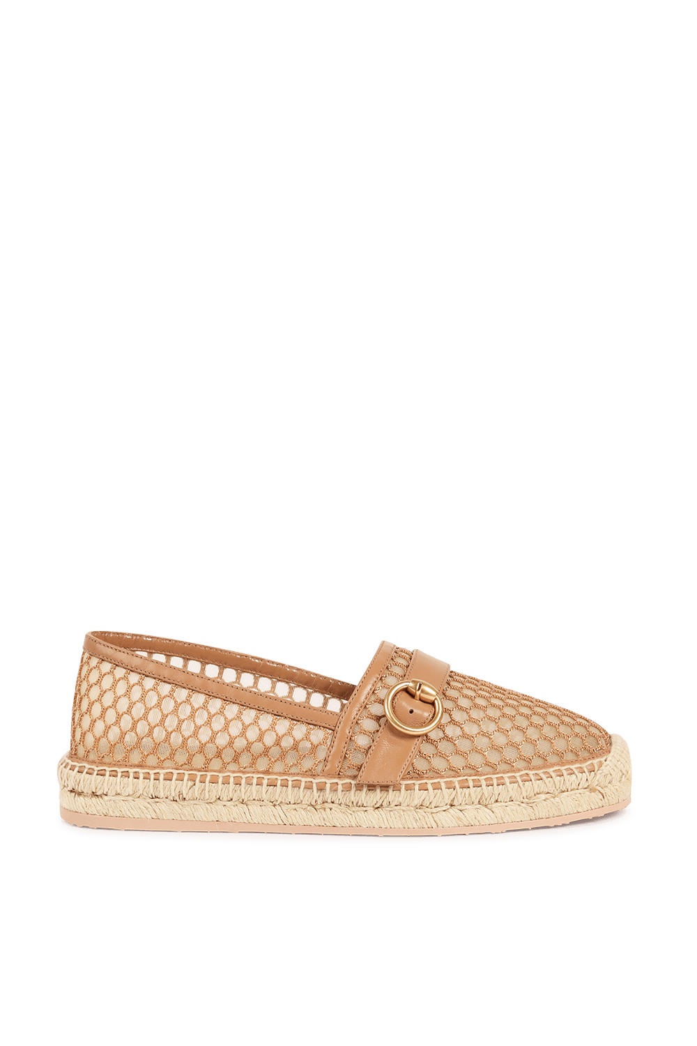 תמונה קידמית של Nappa Espadrille in Nude