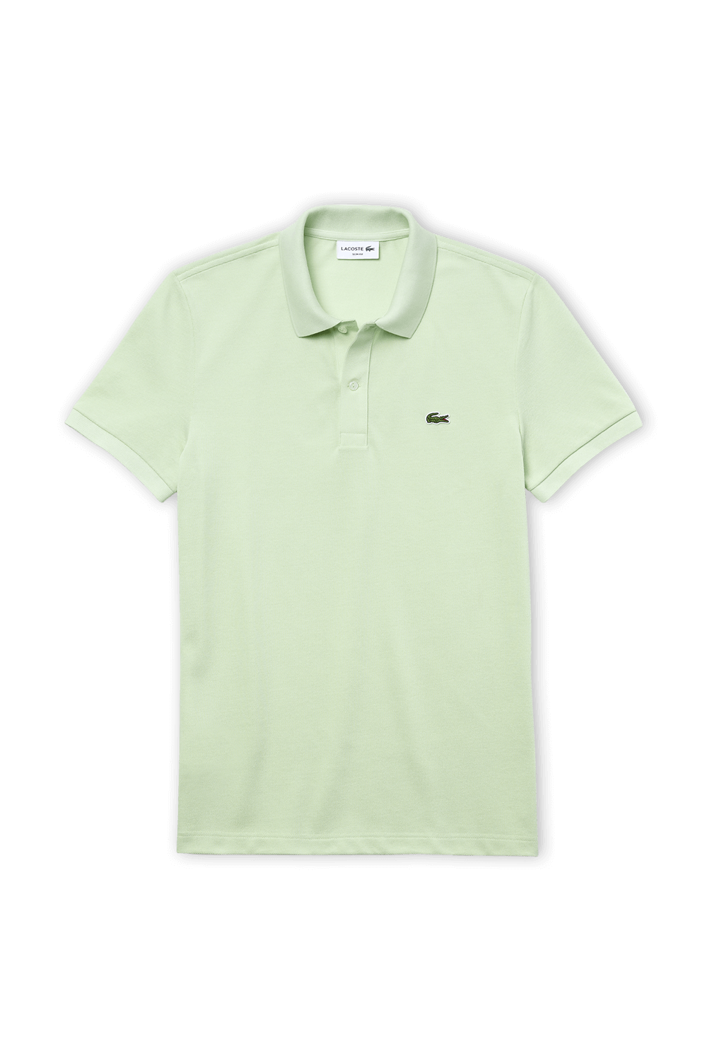 Slim Fit Polo Shirt in Green LACOSTE