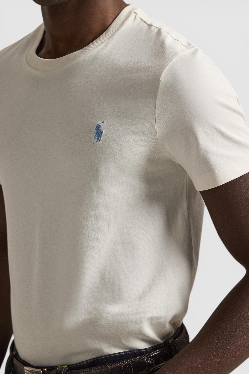 תמונת תקריב דוגמן של חולצת טי