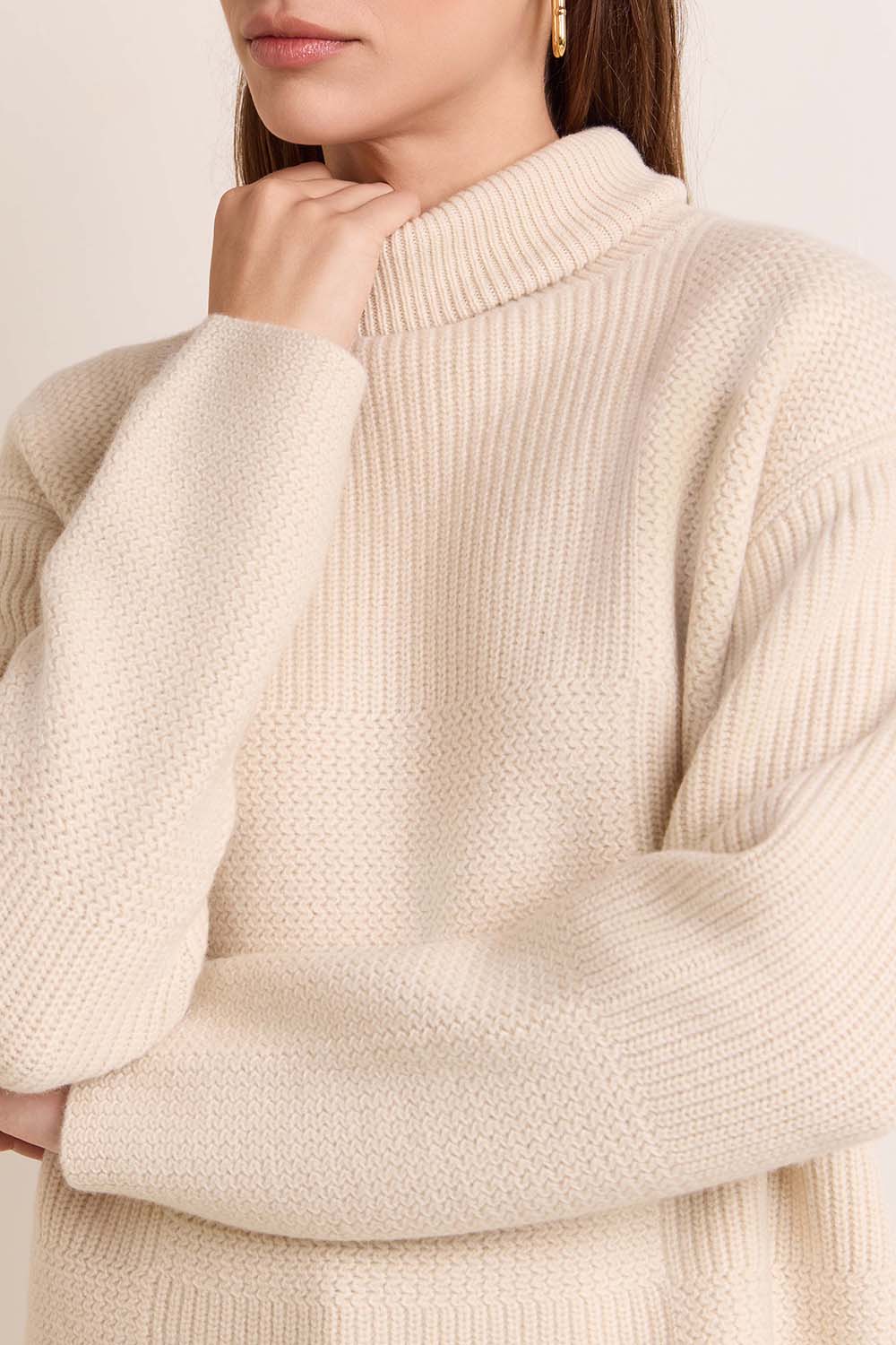 תמונת תקריב דוגמן של סריג גולף