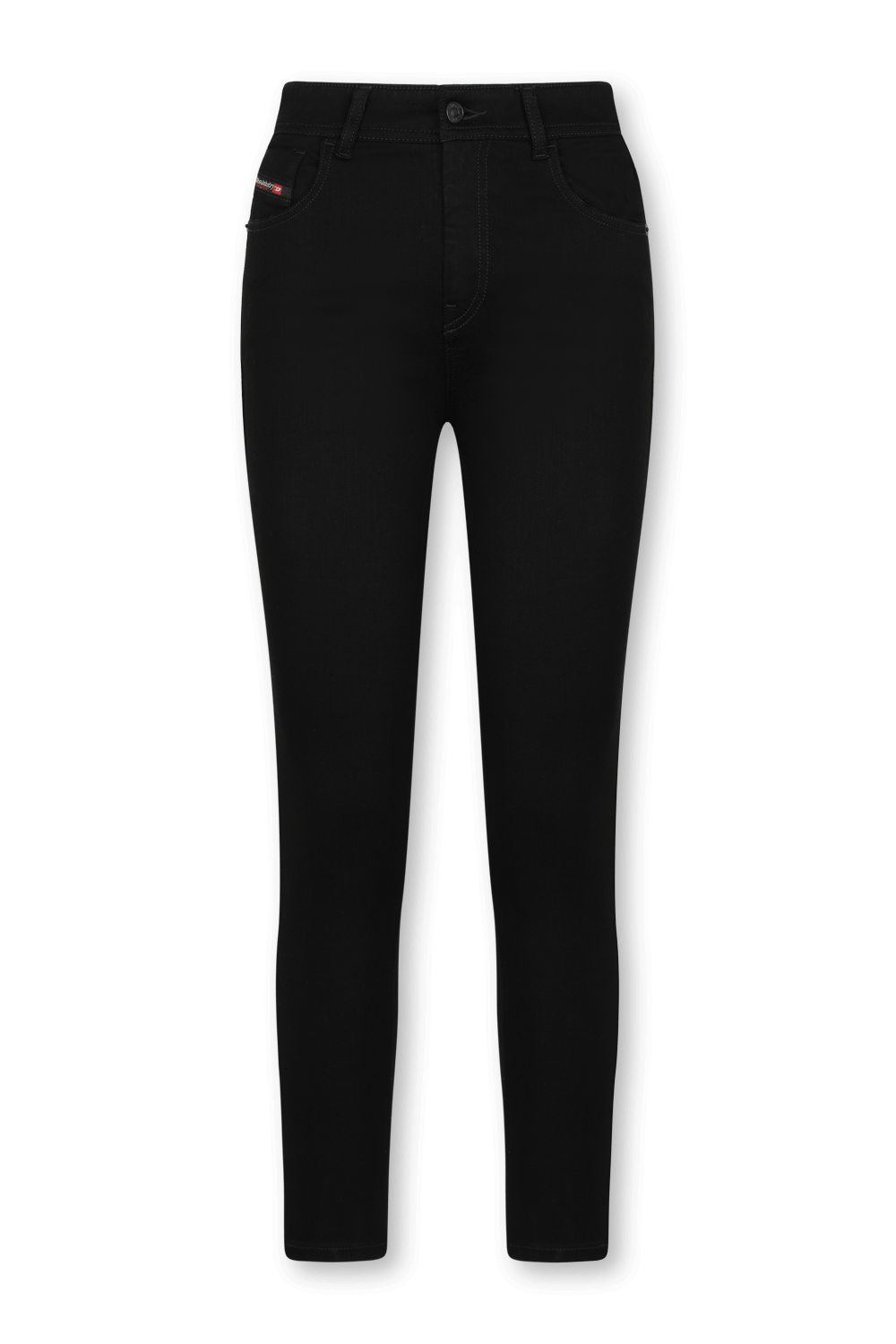 ג'ינס סקיני שחור בגזרה גבוהה DIESEL
