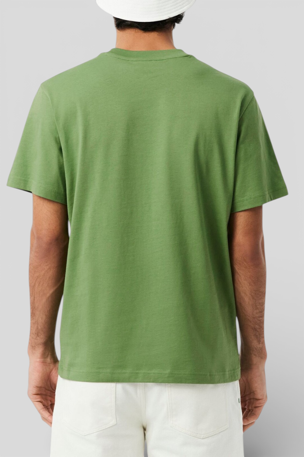 תמונת דוגמן אחורית של חולצת טי