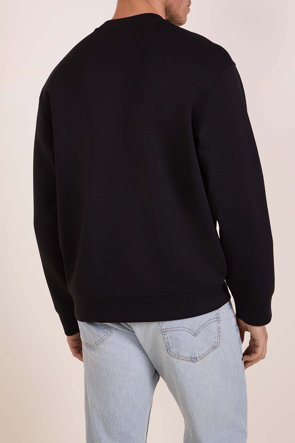 תמונת דוגמן אחורית של סווטשירט