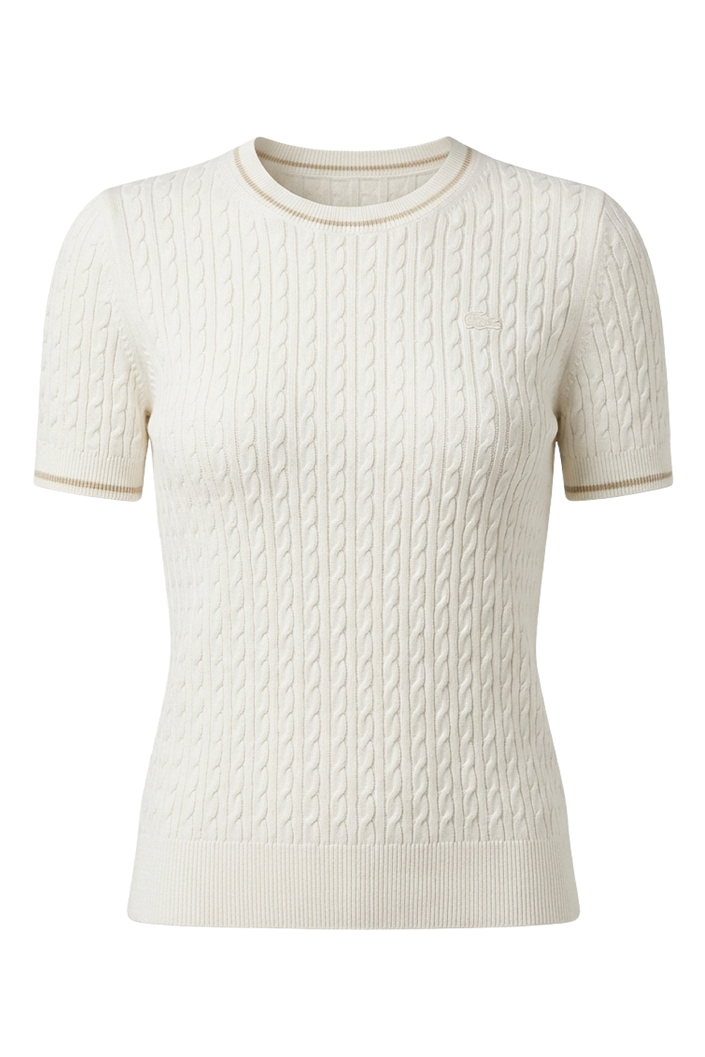 תמונה קידמית של חולצת טי סריג