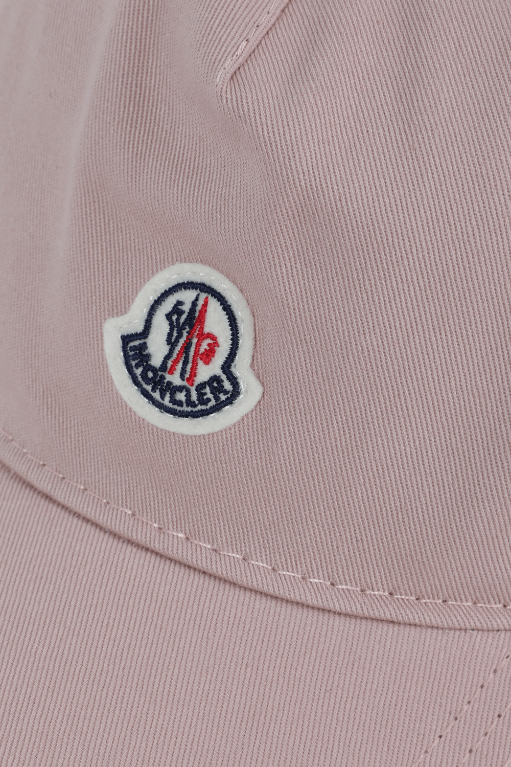 כובע בייסבול ורוד עם לוגו MONCLER