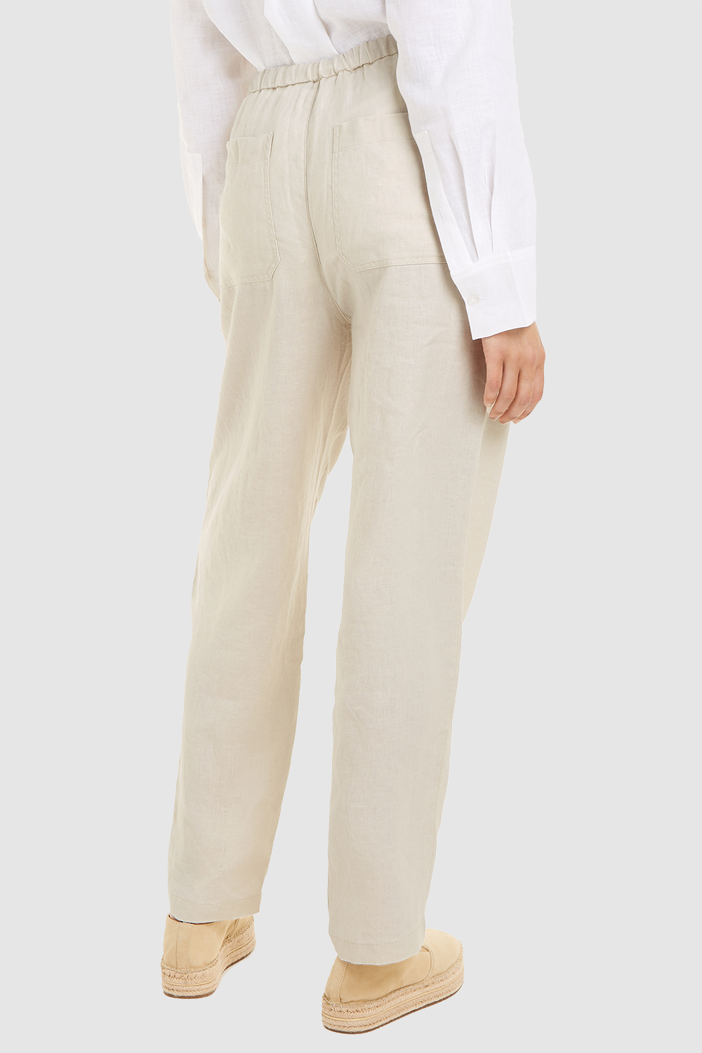 תמונת דוגמן אחורית של מכנסיים ארוכים