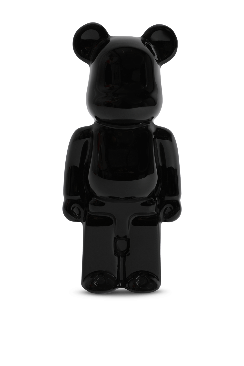 פסל דוב מקריסטל שחור BACCARAT HOME