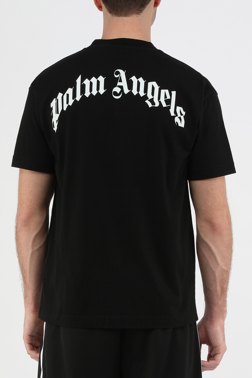 חולצת דובי בצבע שחור PALM ANGELS