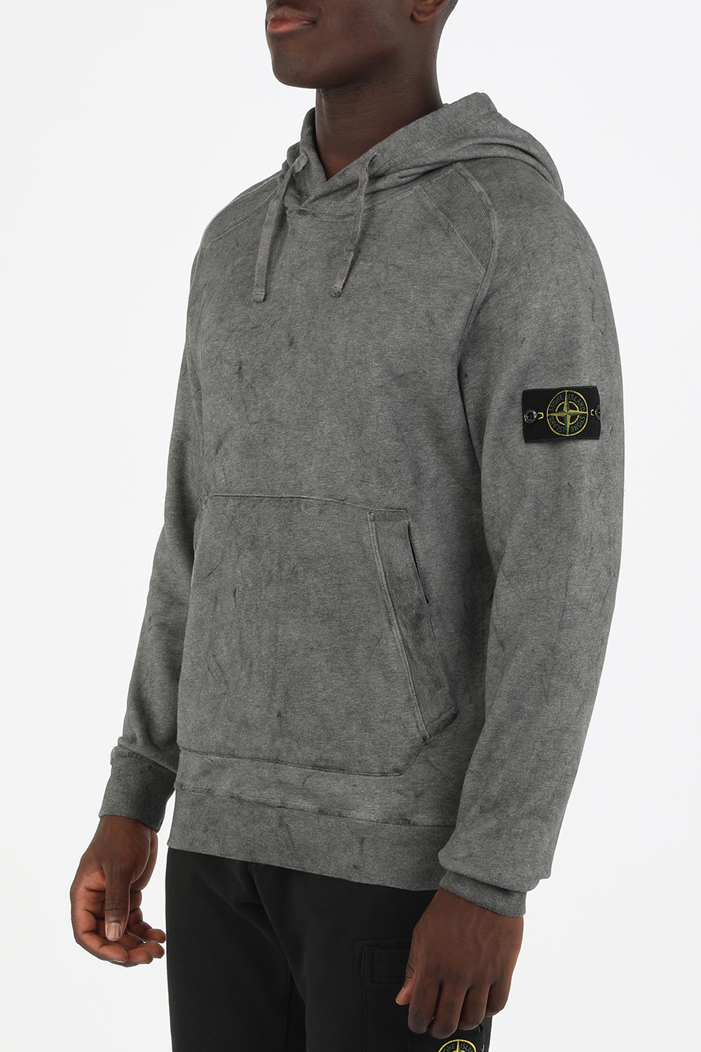 תמונת דוגמן קידמית של Urban Hoodie Sweatshirt in Grey