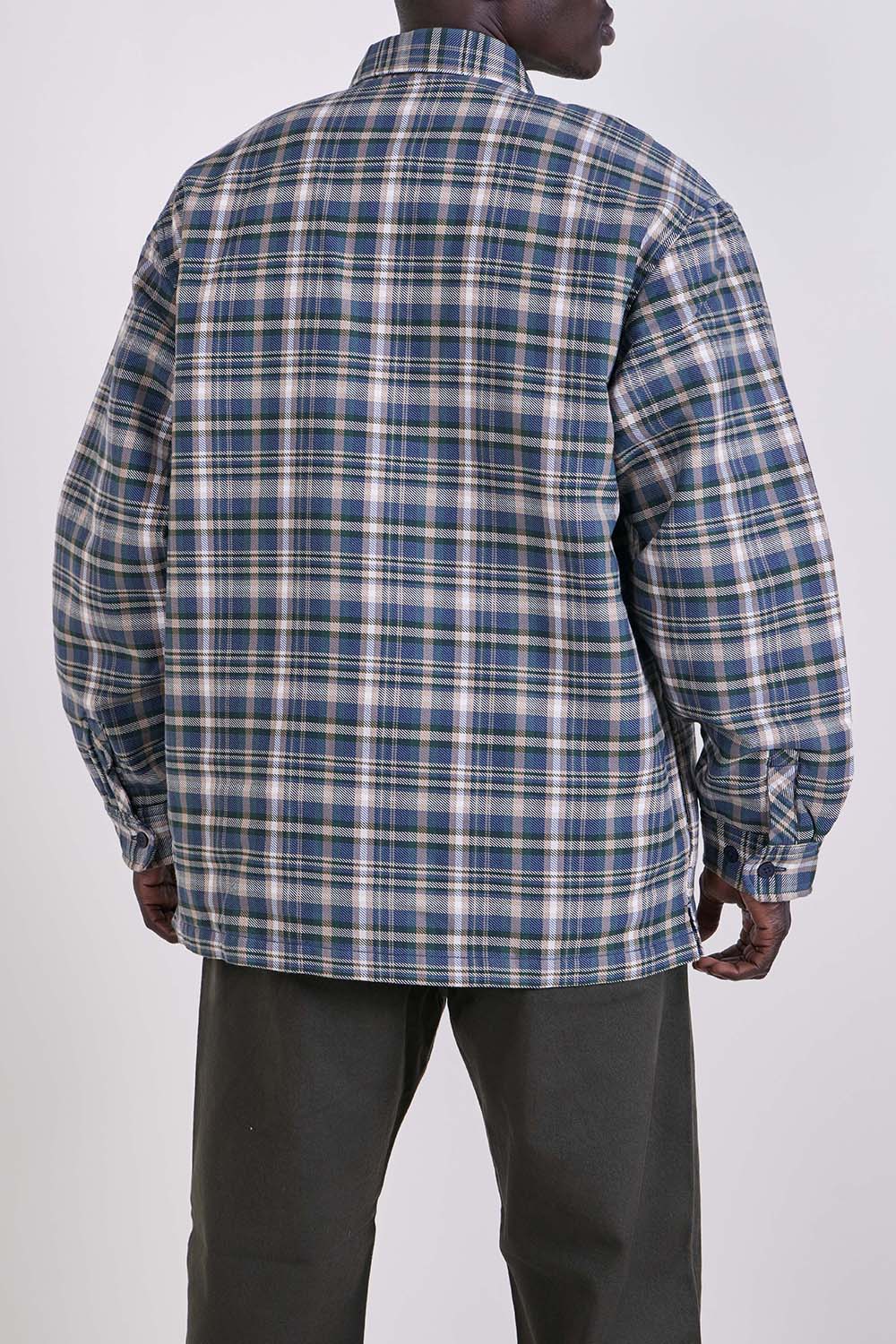 תמונת דוגמן אחורית של חולצת ז'קט