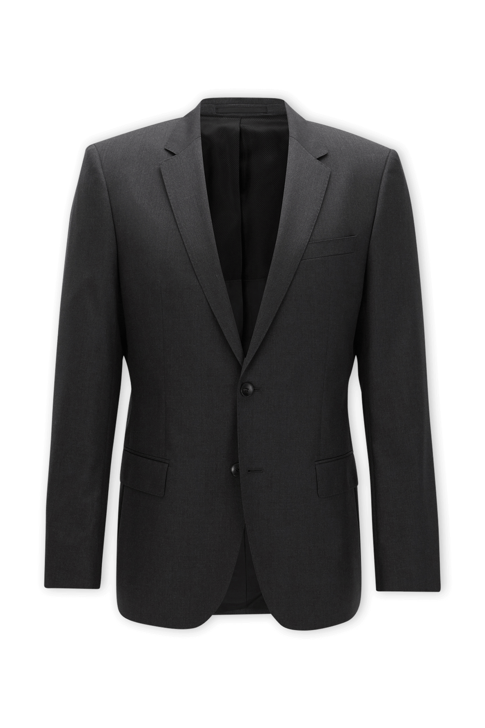 Slim Fit Jacket in Dark Grey BOSS