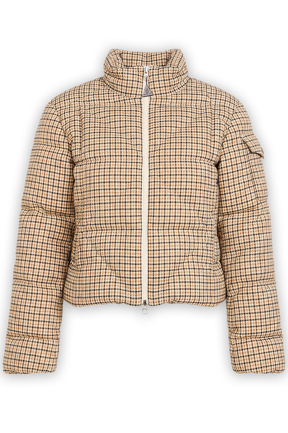 תמונה קידמית של מעיל פוך יהלומים