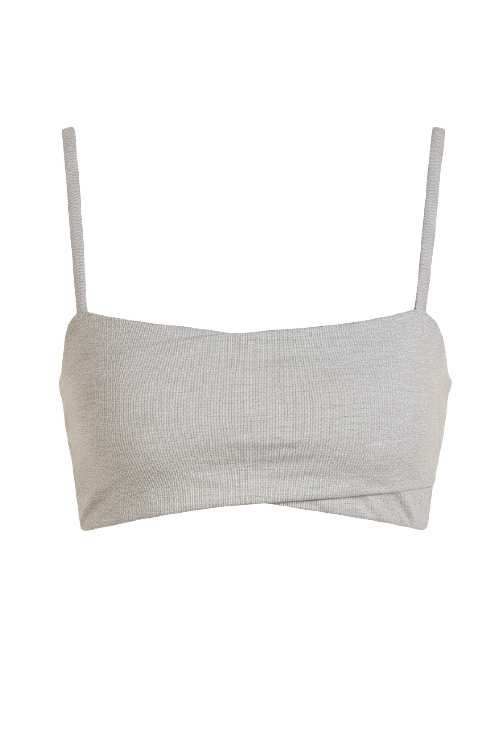 תמונה קידמית של Softy Suedey Wrap-Front Bra