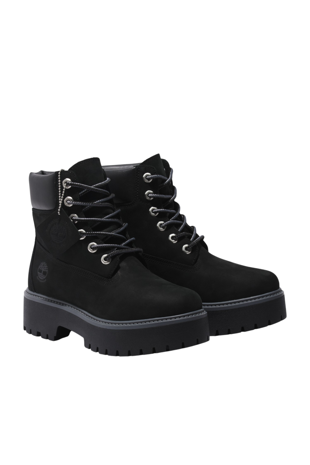 תמונת פנים של מגפי פלטפורמה