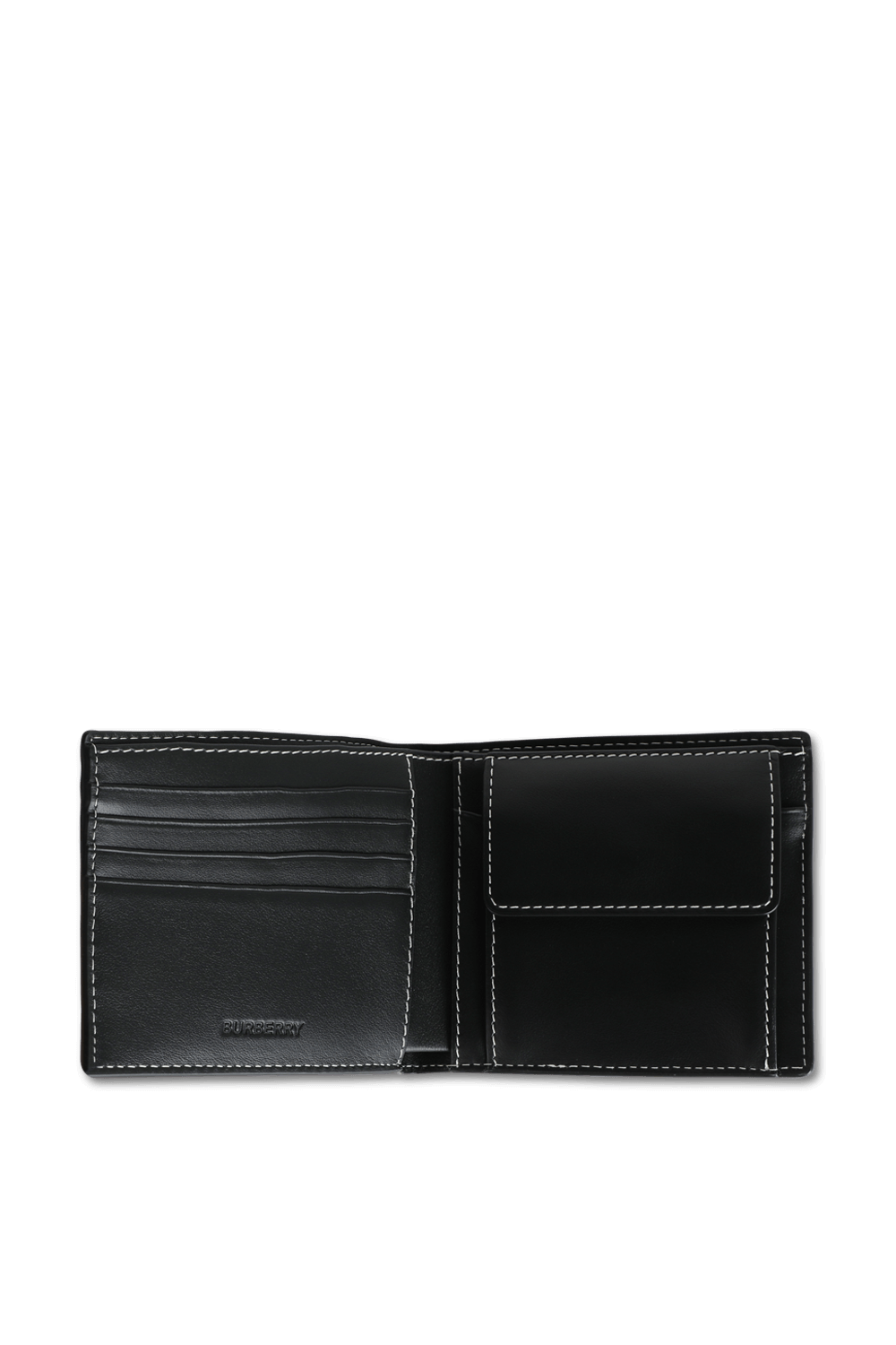 Vintage Check Wallet in Dark Brown BURBERRY