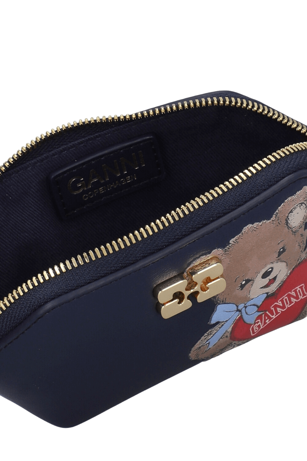 תמונת תקריב של ארנק מטבעות בו