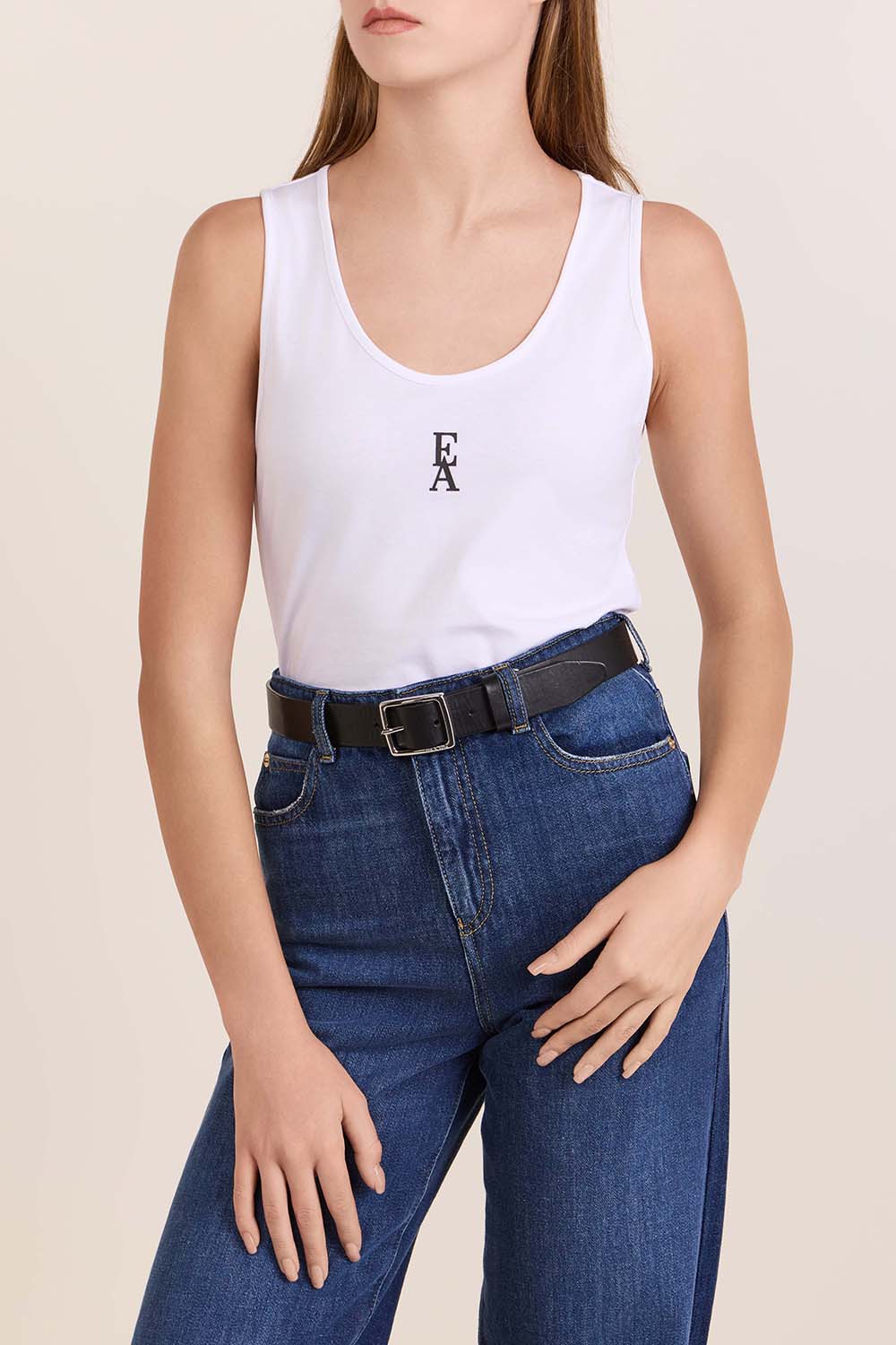 תמונת דוגמן קידמית של גופייה