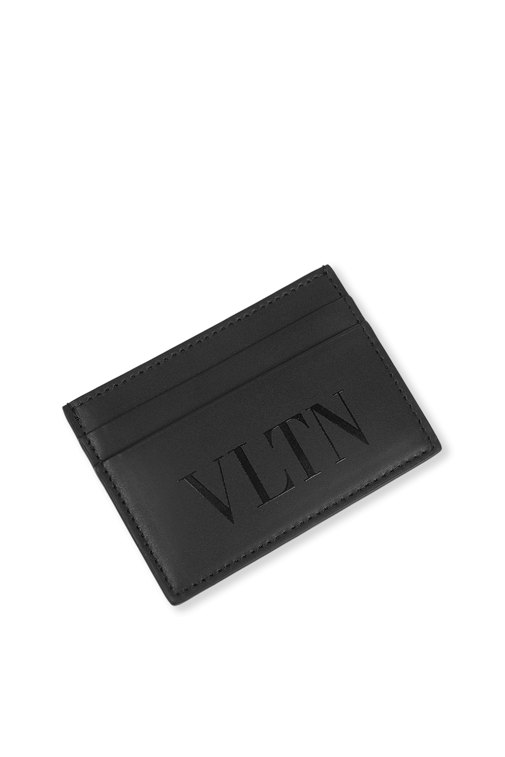 תמונת תקריב של VLTN Wallet in Black