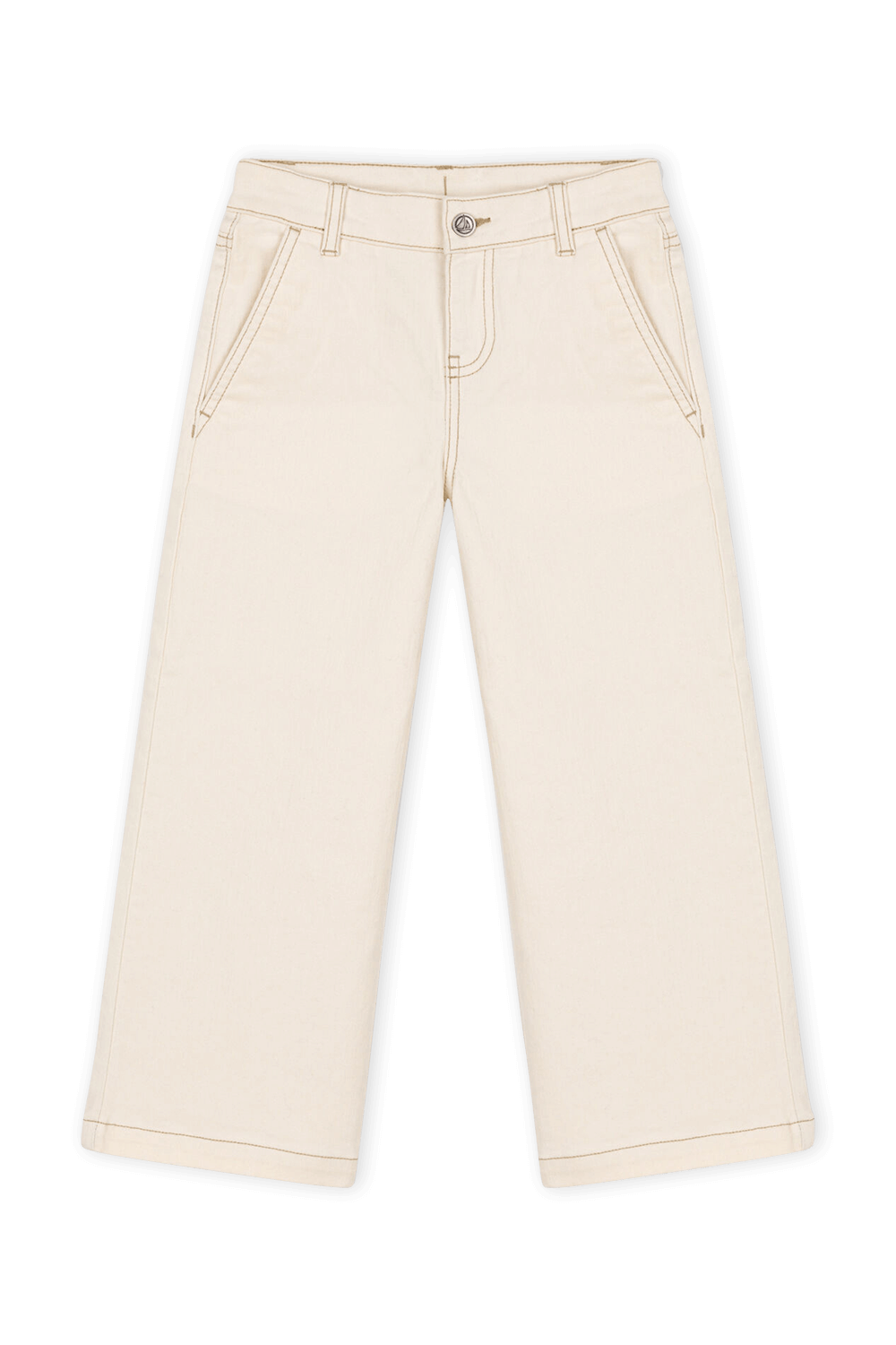 תמונה קידמית של מכנסי ג'ינס בהירים - גילאי 6-10